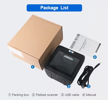 یک میلیون پیکسل اسکنر بارکد دسکتاپ با سرعت بالا 2D Barcode Reader DP8550