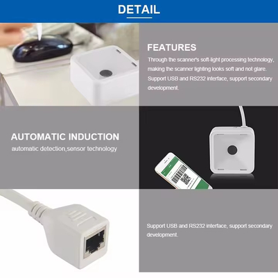 ماژول اسکنر بارکد دسکتاپ OEM 2D QR Code Reader برای برنامه های کیوسک جاسازی شده