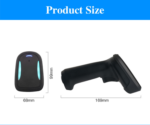 اسکنر بارکد دو بعدی دستی کابل USB سیم کشی شده با وضوح 640x480 ضد ریزش