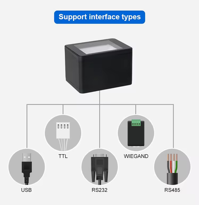 ماژول جاسازی شده قابل حمل و دراز مدت سیستم پرداخت POS USB RS232 اسکنر بارکد برای تلفن همراه