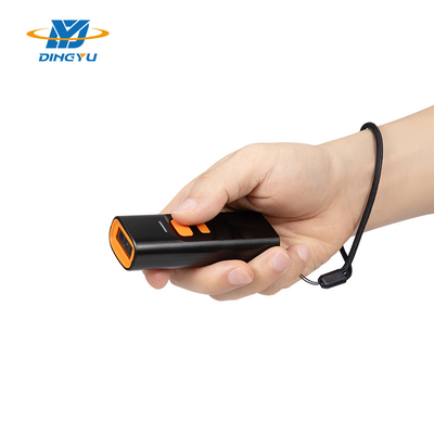 اسکنر بارکد 1D بی سیم قابل حمل خواننده بارکد کوچک قابل حمل با پایه شارژ