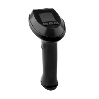 2.4G اسکنر بارکد بی سیم دستی با سرعت اسکن صفحه نمایش 300 بار / ثانیه وضوح ≥4 میلی