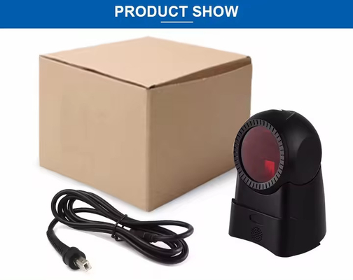 ریدر بارکد دسکتاپ 1D 2D پلت فرم اسکن کد QR همه جانبه