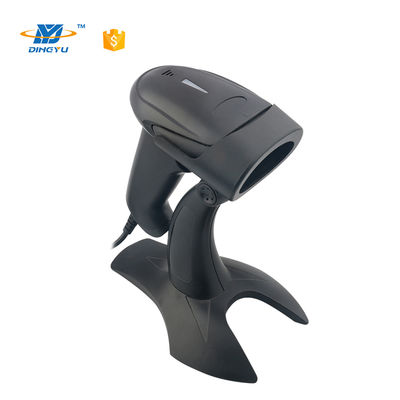 اسکنر بارکد دستی دوبعدی CMOS با سرعت بالا 300 اسکن در ثانیه، 32 بیتی، 640*480 با بلوتوث برای POS سوپرمارکت