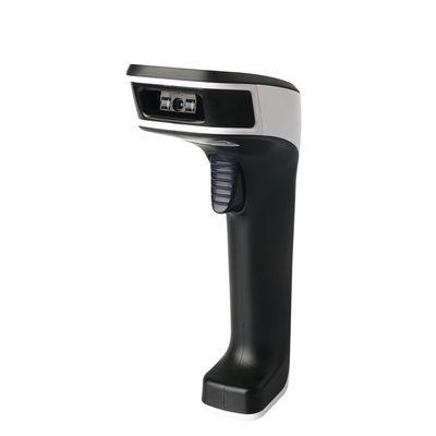 اسکنر بارکد دو بعدی بی‌سیم 2.4 گیگاهرتز با اسکن کدهای QR 1D/2D و باتری 2200 میلی‌آمپر ساعتی برای ساعات کار طولانی