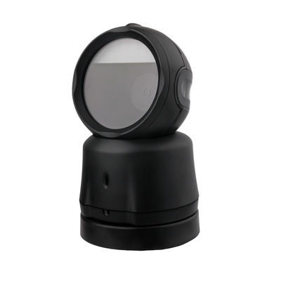 با سرعت بالا 2D Barcode Reader بدون دست ها اسکنر Barcode Desktop بی سیم با پایه شارژ