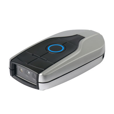 اسکنر بارکد 2D مینی قابل حمل بلوتوث اندروید IOS 200mA باتری 70000lux ماوس بی سیم طراحی شکل