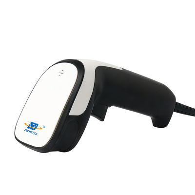 اسکنر بارکد دستی 1D CCD با سرعت بالا 300 اسکن در ثانیه اتصال سیم دار 2d Qr Code Reader
